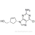 2-Cyclopenten-1-methanol, 4- (2-Amino-6-chlor-9H-purin-9-yl) -, (57193125,1S, 4R) CAS 136522-33-3